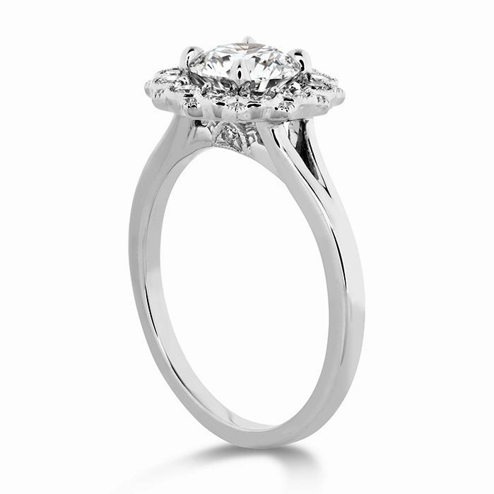 Hearts On Liliana Halo Engagement Ring