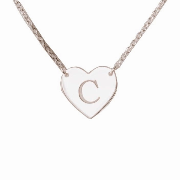 Initial Heart Necklace