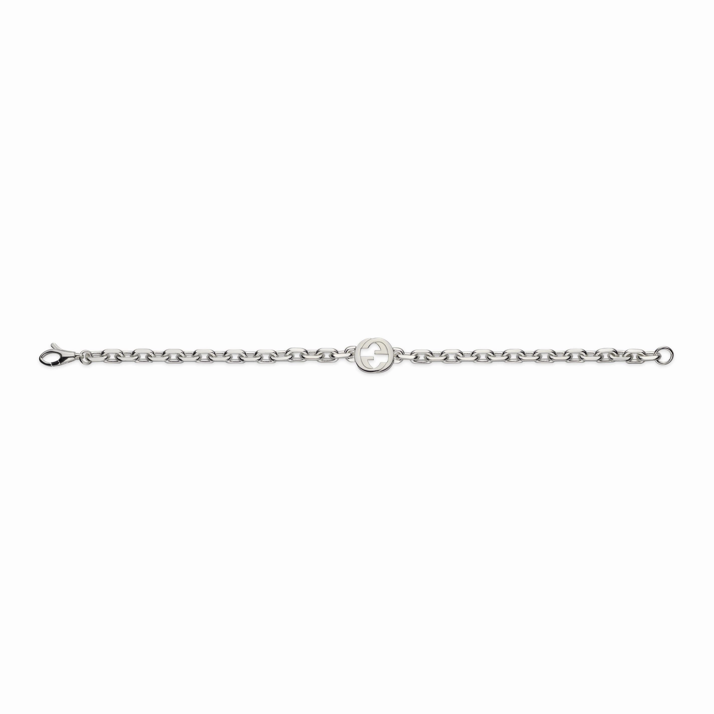 INTERLOCKING BRACELET - STERLING SILVER