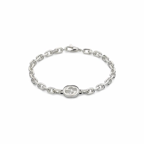 INTERLOCKING BRACELET - STERLING SILVER
