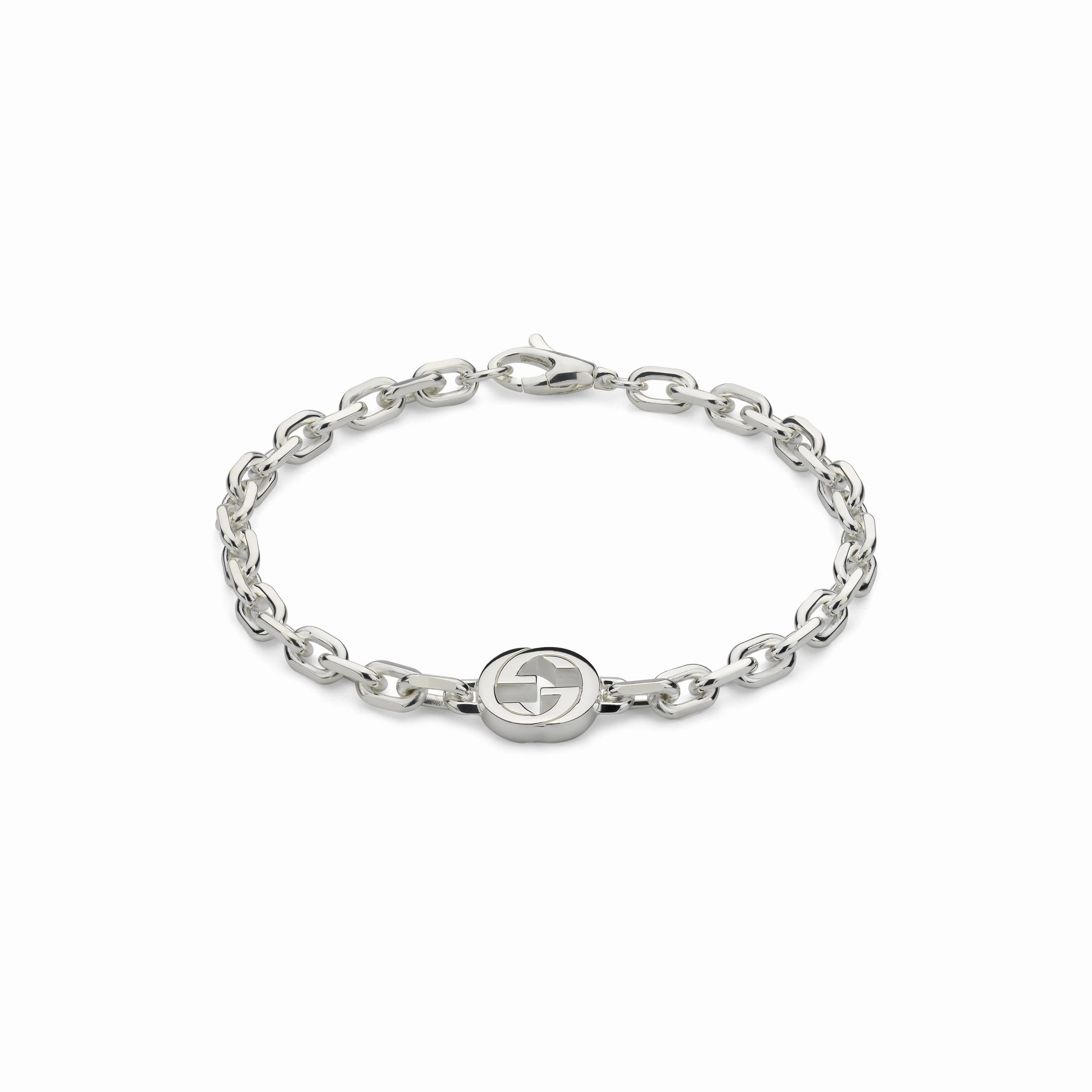 INTERLOCKING BRACELET - STERLING SILVER