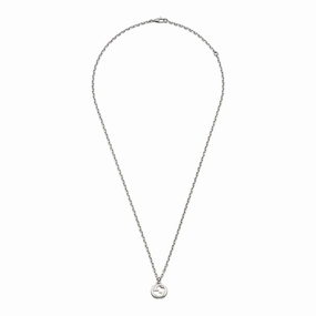 INTERLOCKING CHAIN NECKLACE - STERLING SILVER
