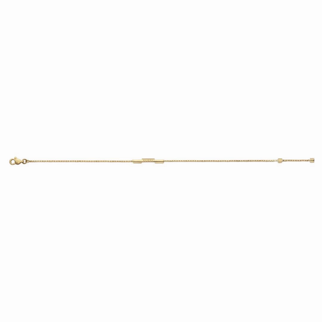 LINK TO LOVE BRACELET WITH 'GUCCI' BAR