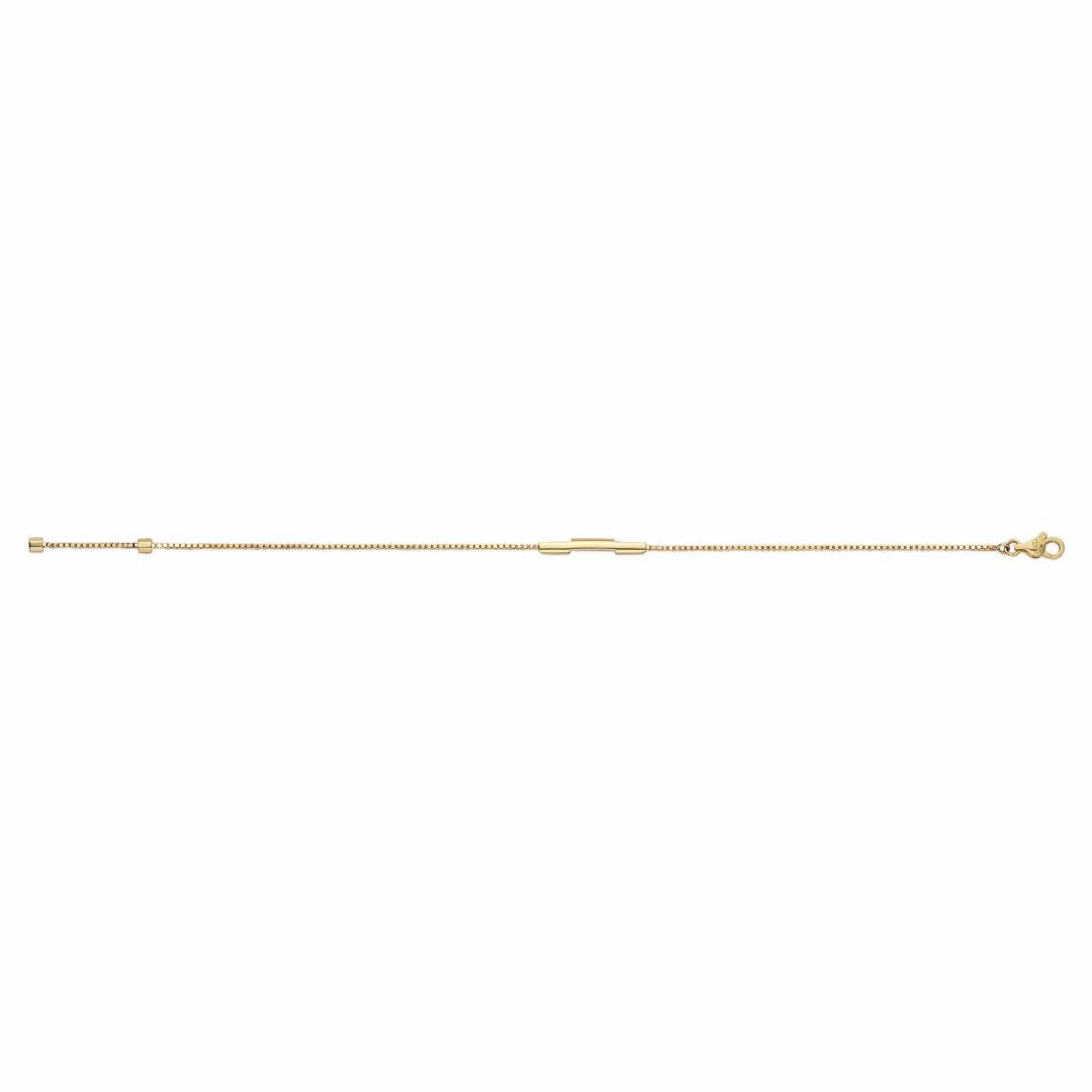 LINK TO LOVE BRACELET WITH 'GUCCI' BAR