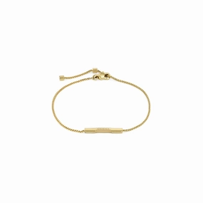 LINK TO LOVE BRACELET WITH 'GUCCI' BAR
