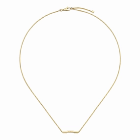 LINK TO LOVE NECKLACE WITH 'GUCCI' BAR
