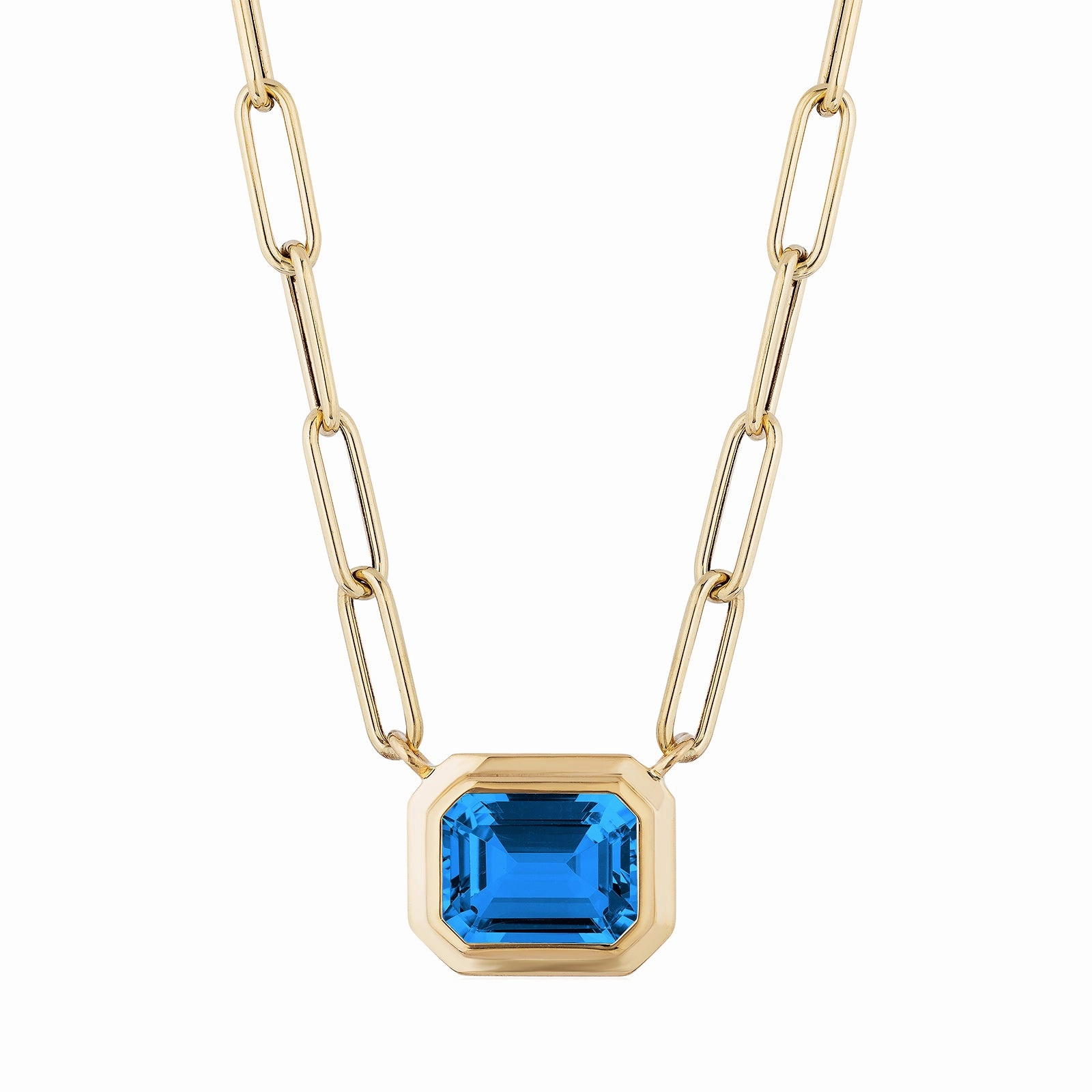London Blue Topaz Manhattan Pendant