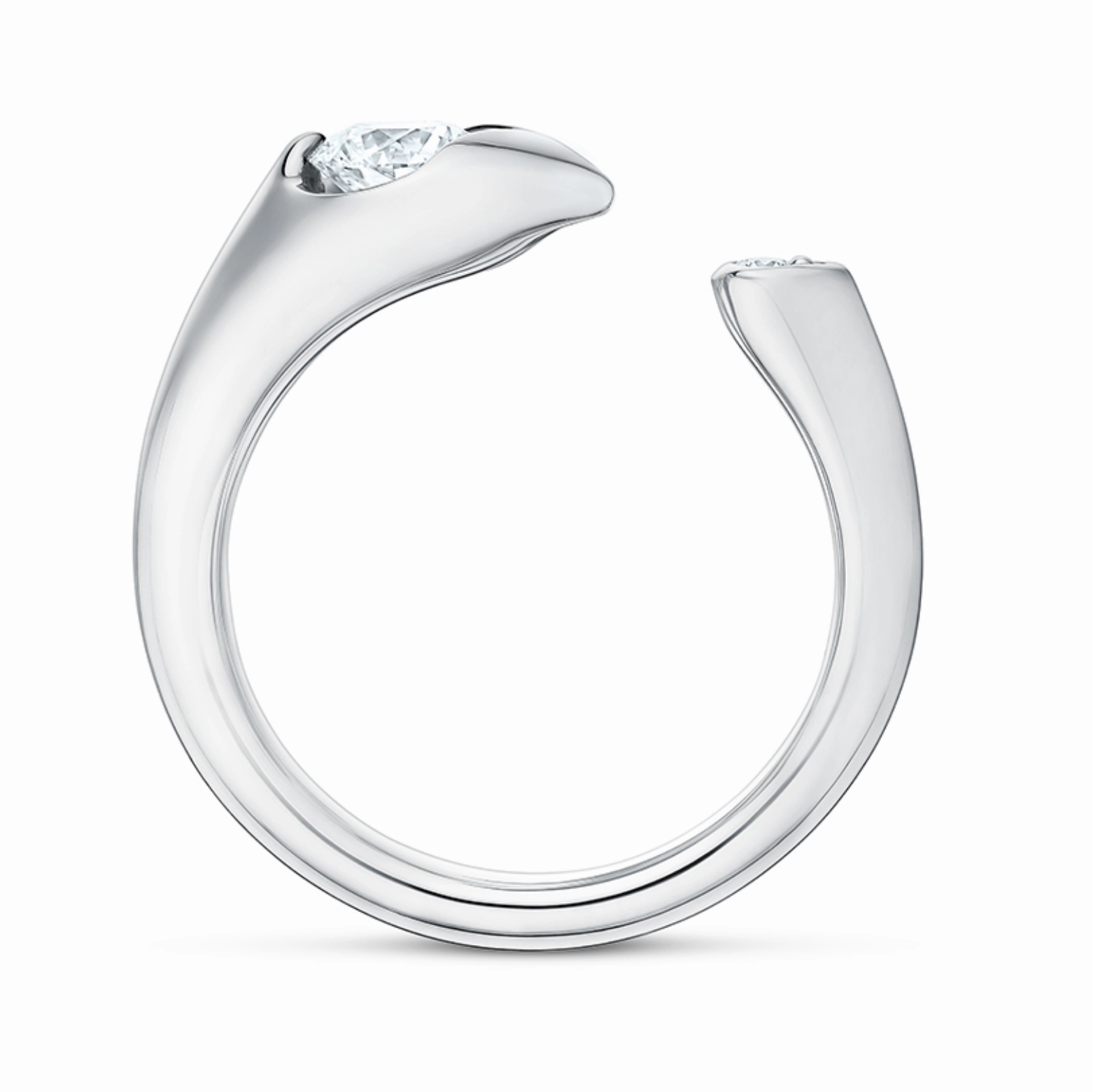 Lu Open Droplet Ring