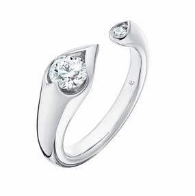 Lu Open Droplet Ring