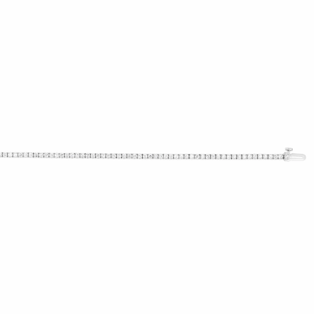 Luminesce Lab Grown 2 Carat Diamond Tennis Bracelet in 9ct White Gold
