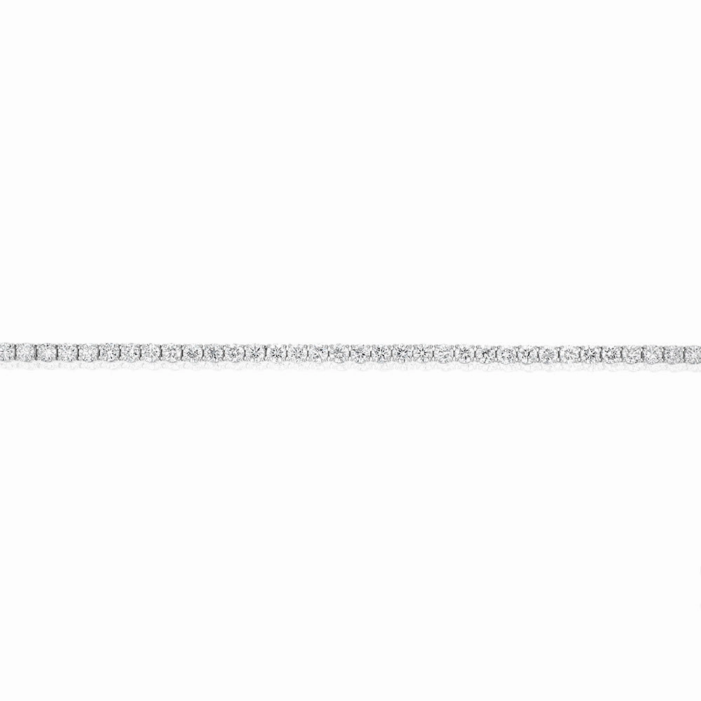 Luminesce Lab Grown 3 Carat Diamond Tennis Bracelet in 9ct White Gold