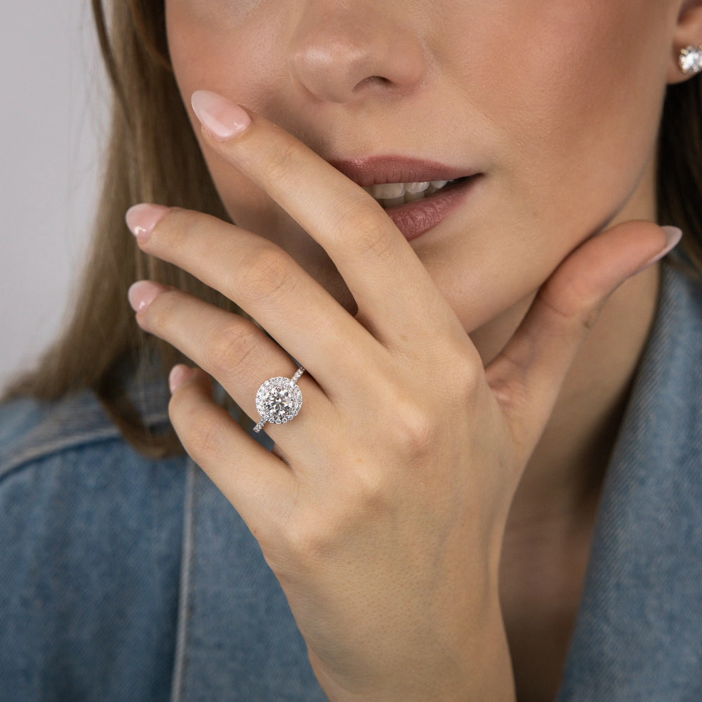 Luminesce Lab Grown Diamond 1.5 Carat Solitaire Fancy Ring in 9ct Yellow Gold