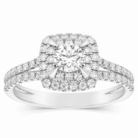 Luminesce Lab Grown Platinum 1.2 Carat Diamond Engagement Ring