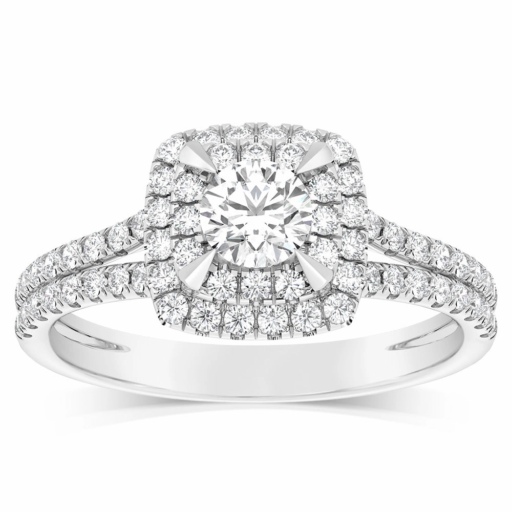 Luminesce Lab Grown Platinum 1.2 Carat Diamond Engagement Ring