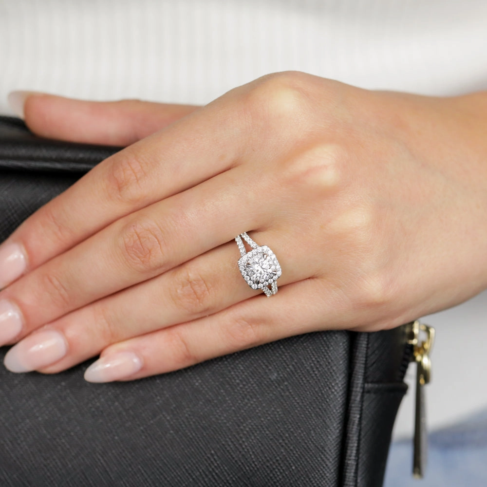 Luminesce Lab Grown Platinum 1.2 Carat Diamond Engagement Ring
