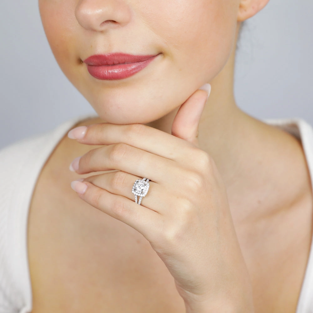 Luminesce Lab Grown Platinum 1.2 Carat Diamond Engagement Ring