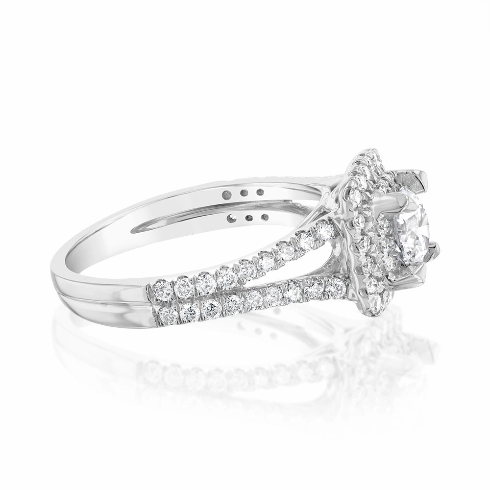 Luminesce Lab Grown Platinum 1.2 Carat Diamond Engagement Ring