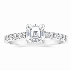 Luminesce Lab Grown Platinum 1.2 Carat Diamond Engagement Ring