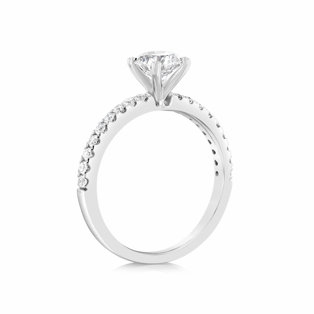 Luminesce Lab Grown Platinum 1 Carat Diamond Engagement Ring