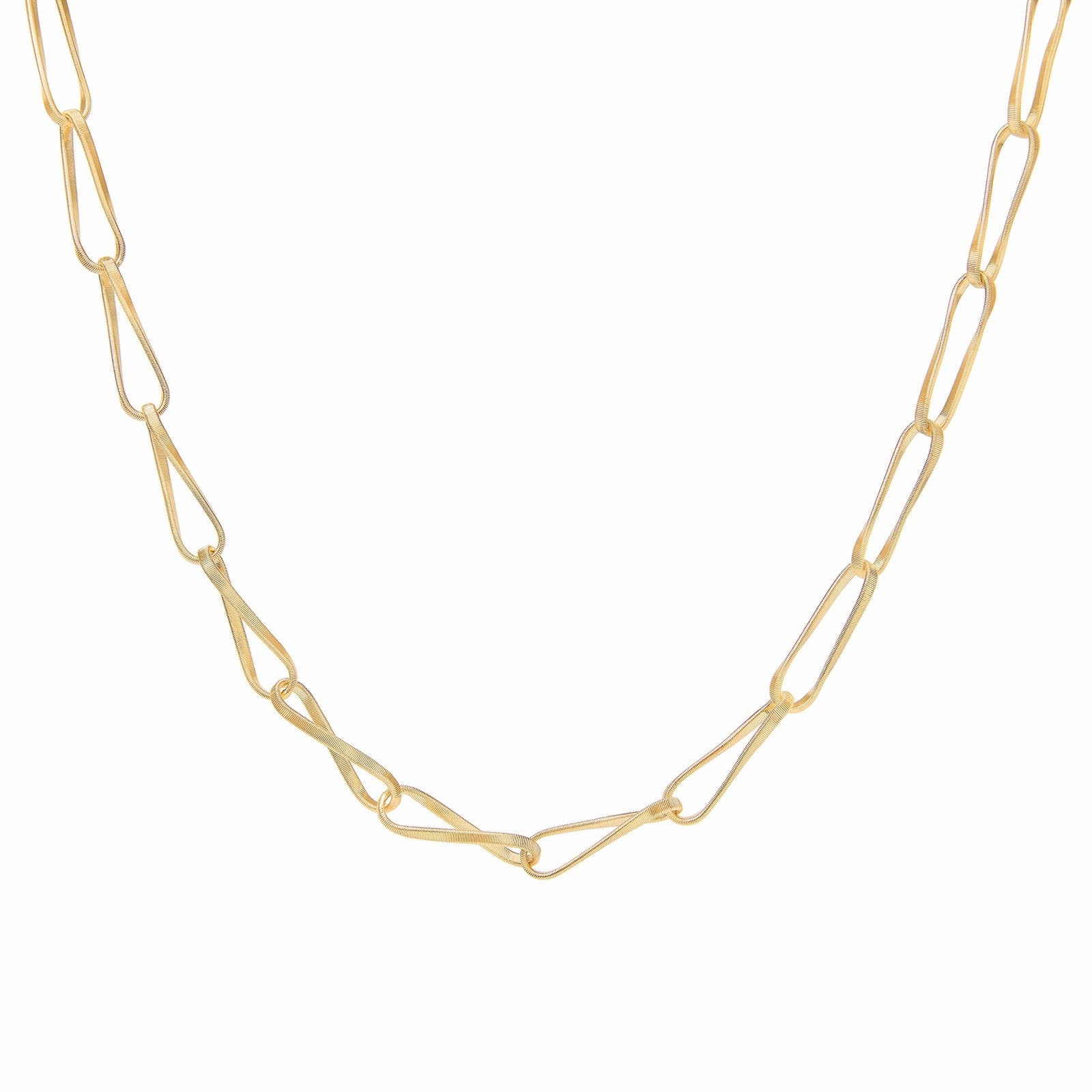 Marrakech Onde Twisted Coil Link Necklace