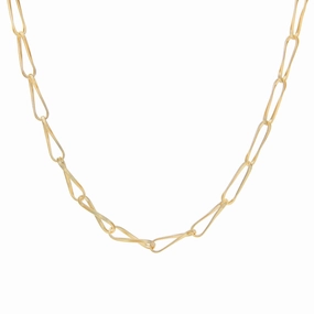 Marrakech Onde Twisted Coil Link Necklace