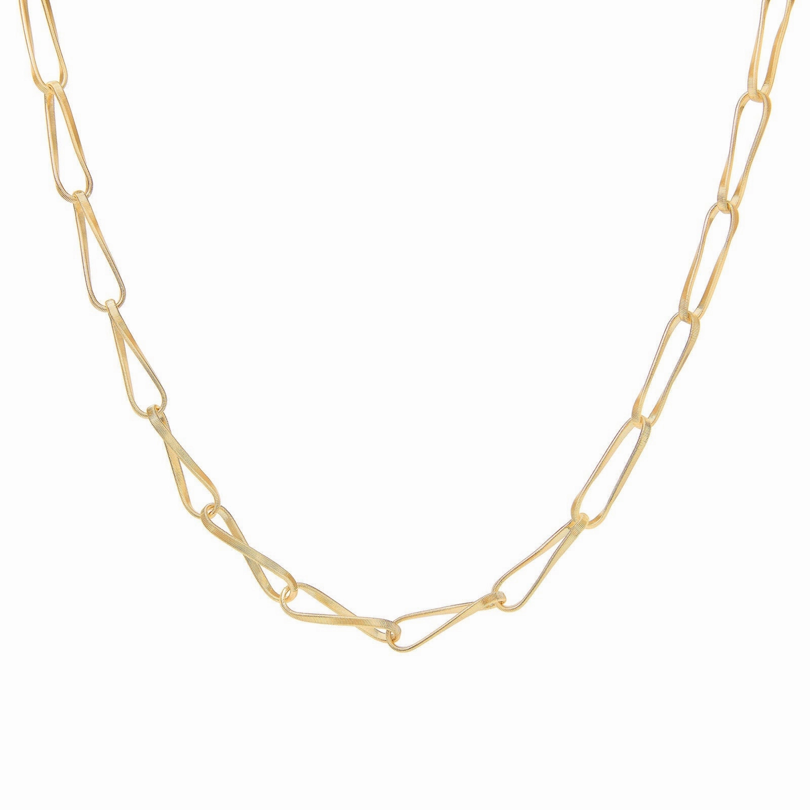 Marrakech Onde Twisted Coil Link Necklace