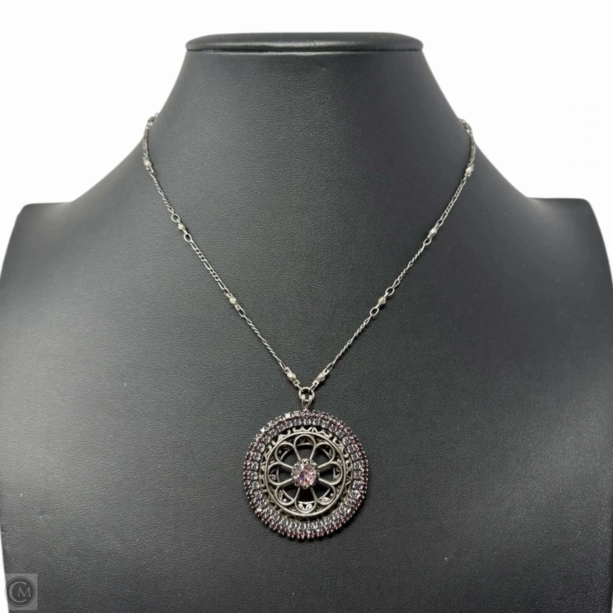 Medallion Pendant Necklace By Rachel