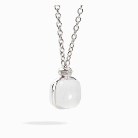 Mil Quartz & Diamond Nudo Pendant