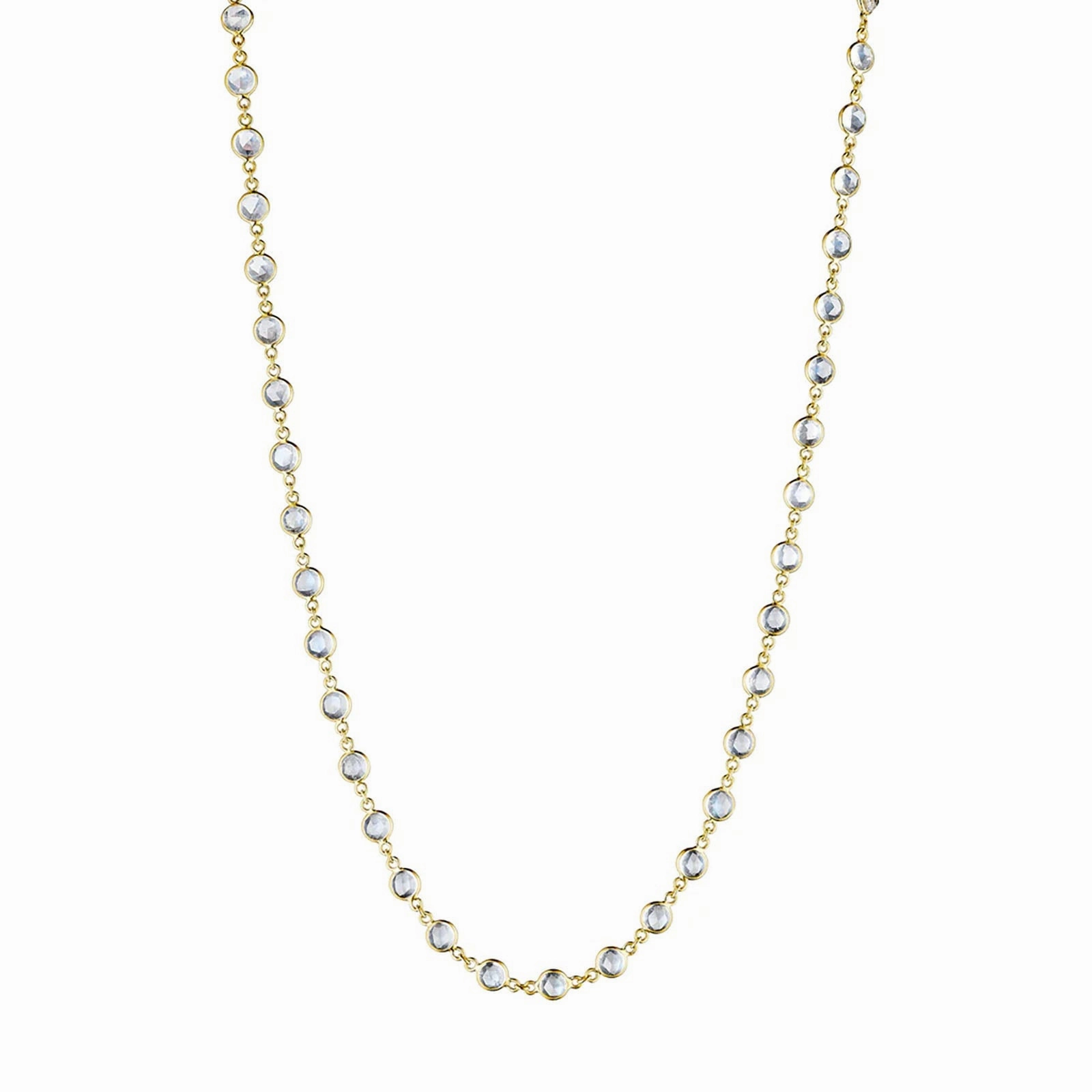 Moonstone Chain Necklace