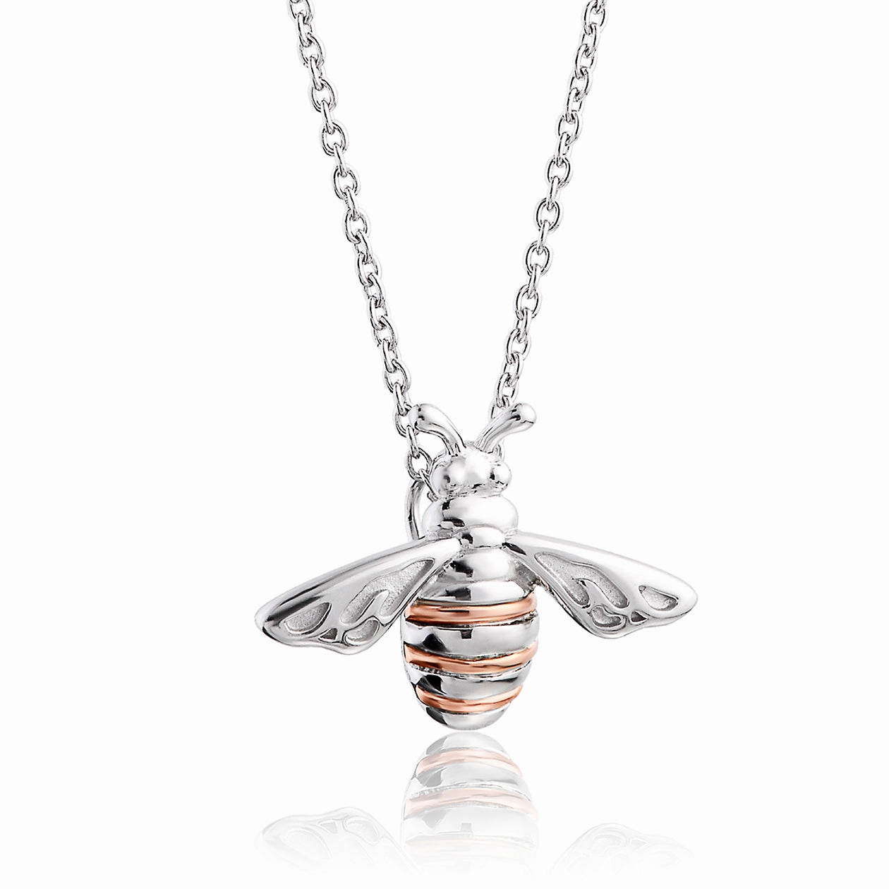 Nature's Wonder Sterling Silver Honey Bee Pendant
