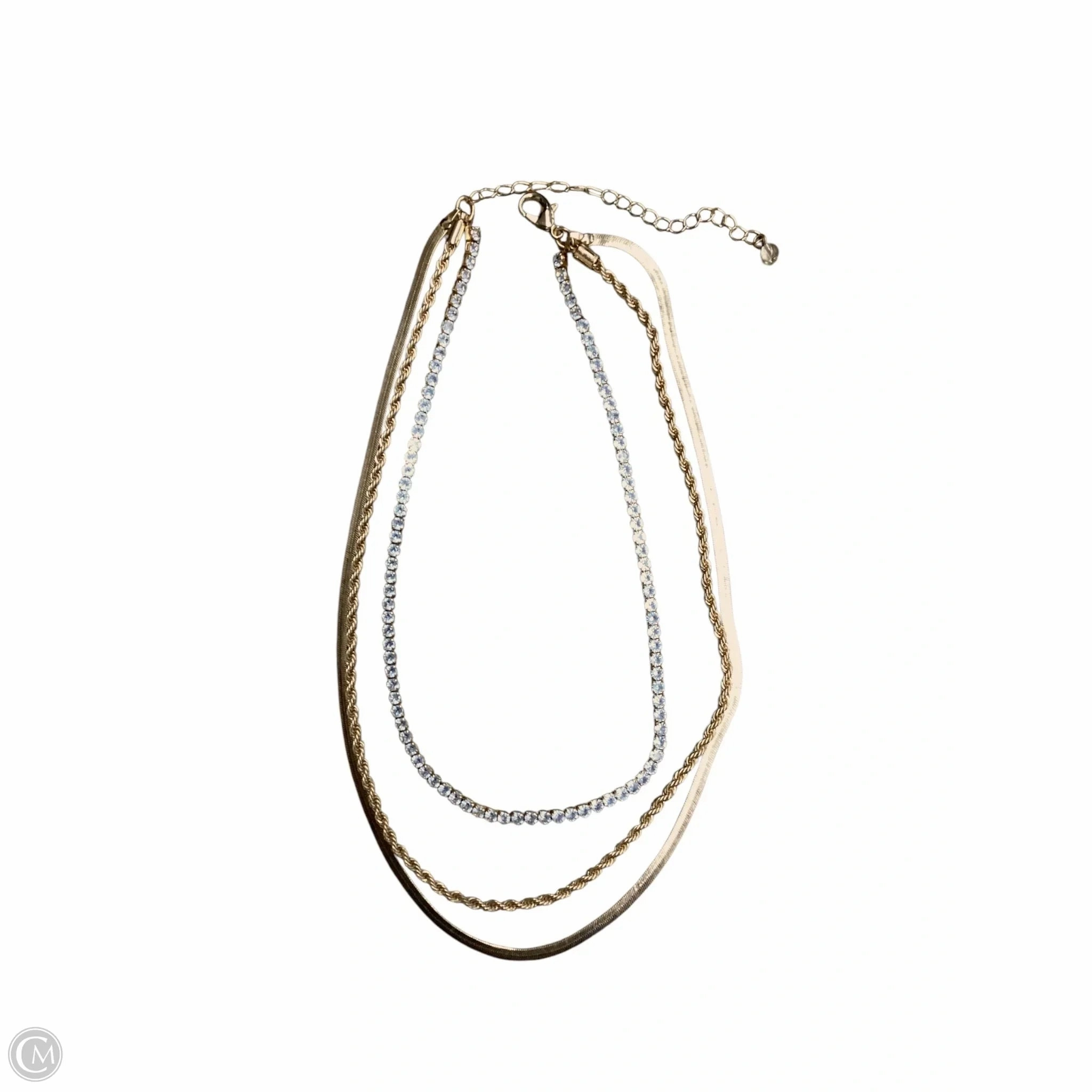Necklace Chain By Clothes Mentor, Size: 03 Piece Set