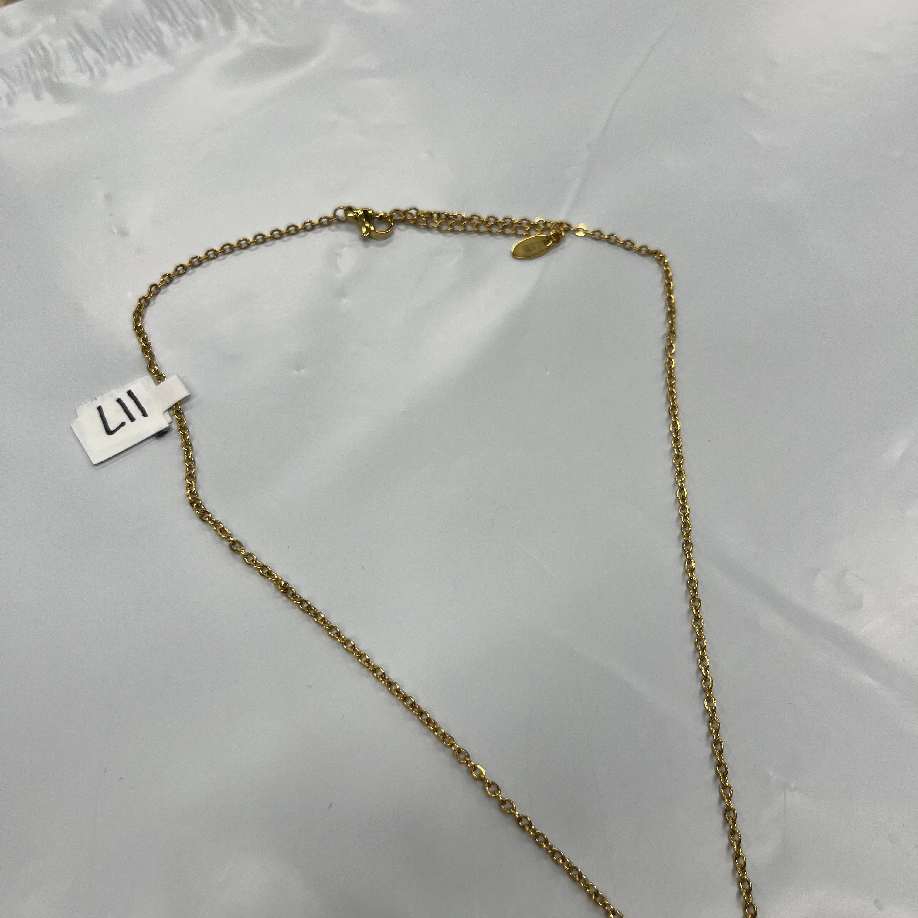 Necklace Chain By Cmb 18kt Plated Over Stainless Steel