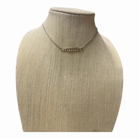 Necklace Chain By French Connection In Gold & Silver