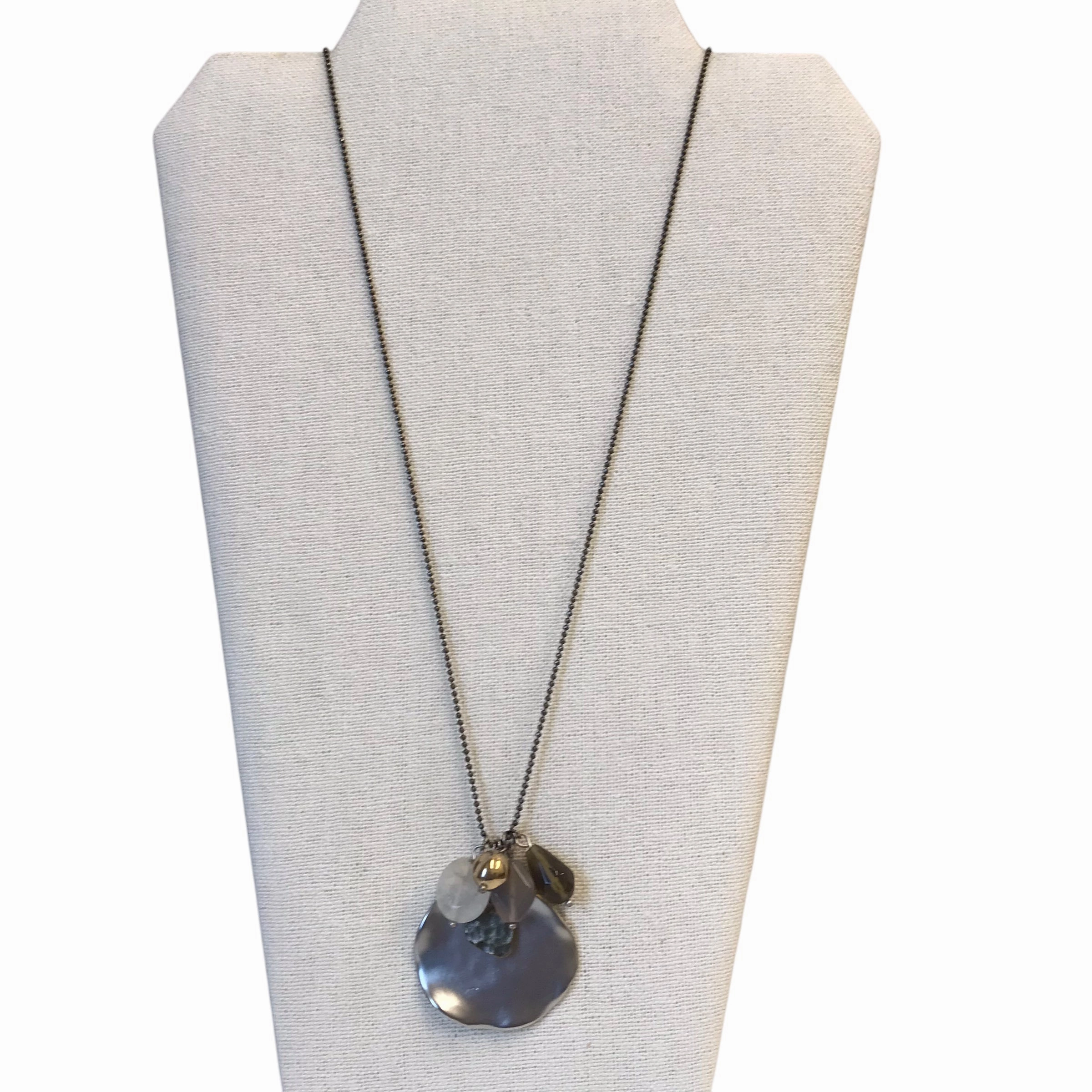 Necklace Chain By J. Jill In Gold & Silver