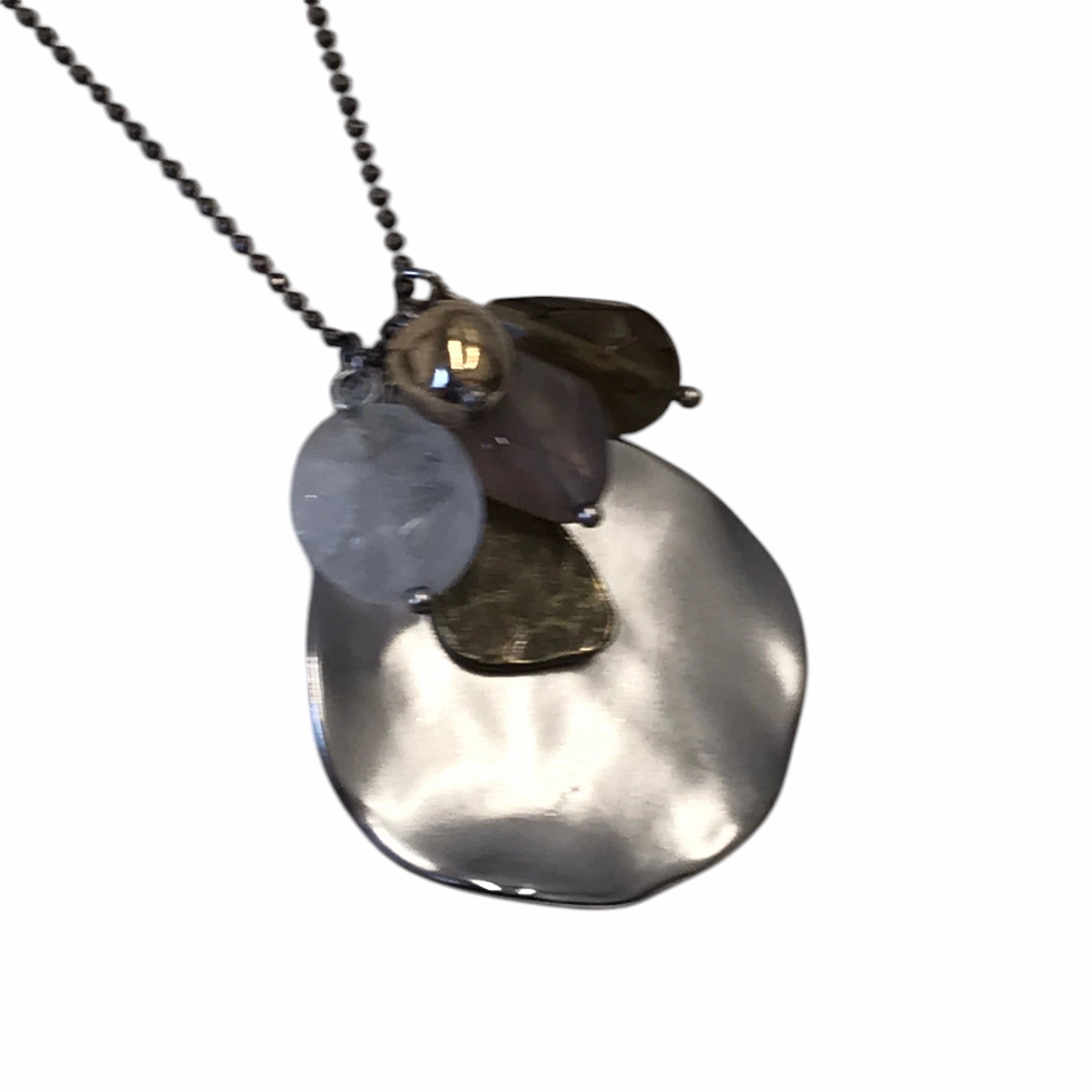 Necklace Chain By J. Jill In Gold & Silver