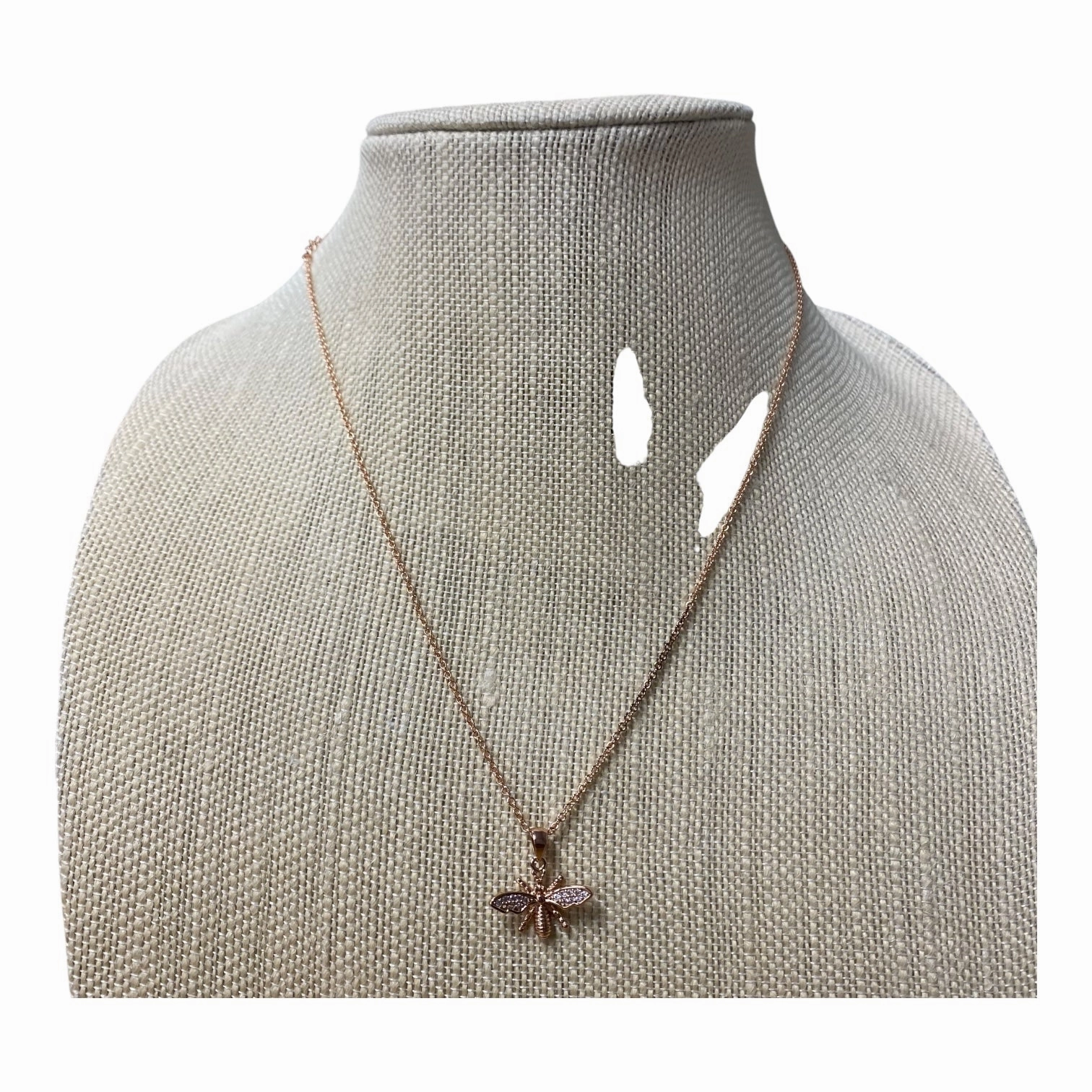 Necklace Charm  In Rose Gold
