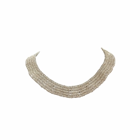 Necklace Choker & Collar By Chicos In Silver