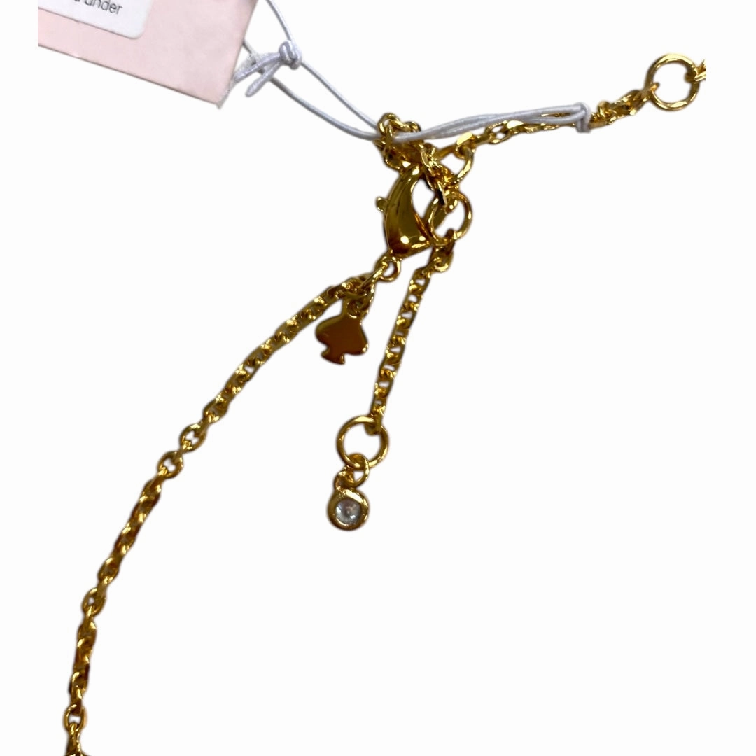 Necklace Designer By Kate Spade In Gold
