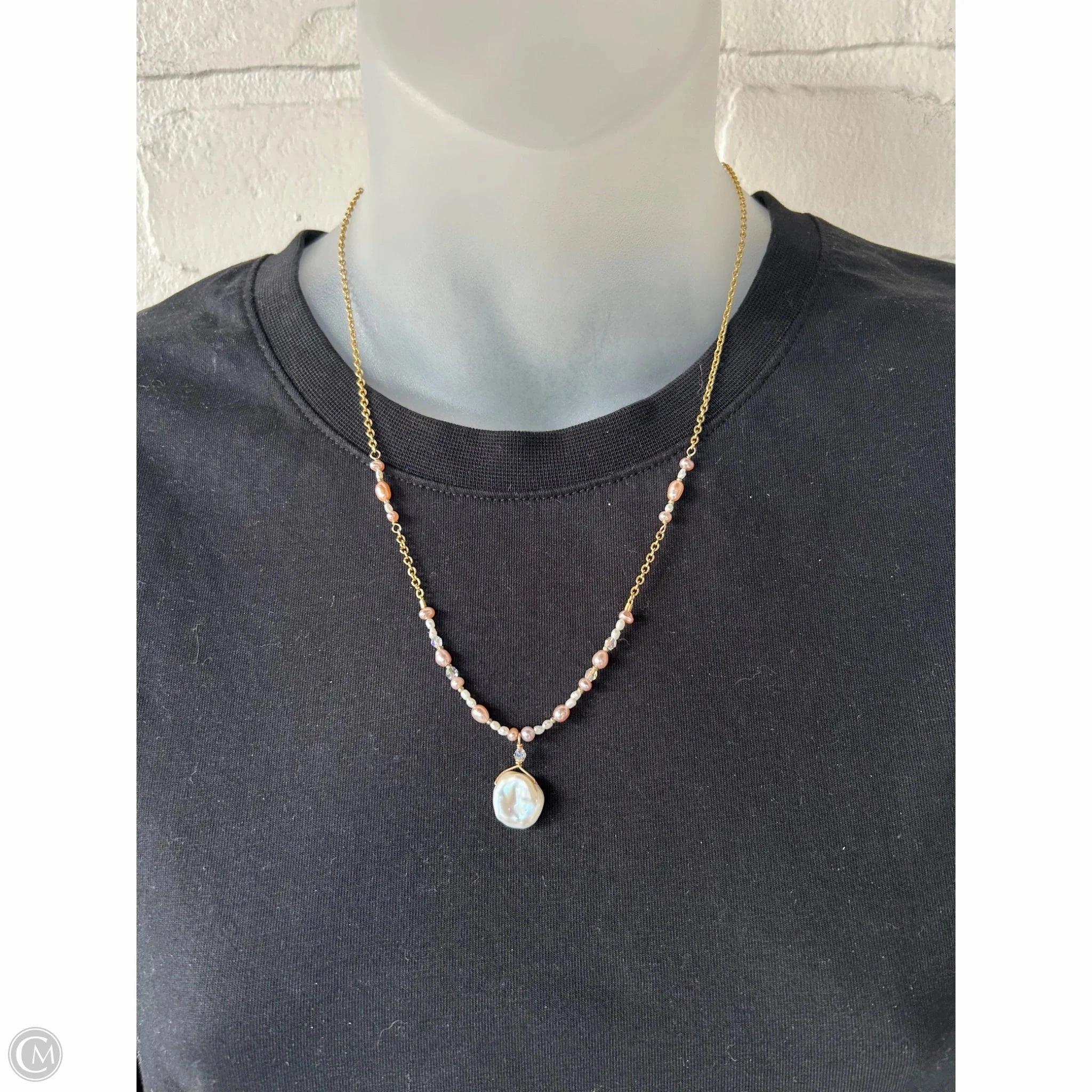 Necklace Lariat & Y-drop By Cmb