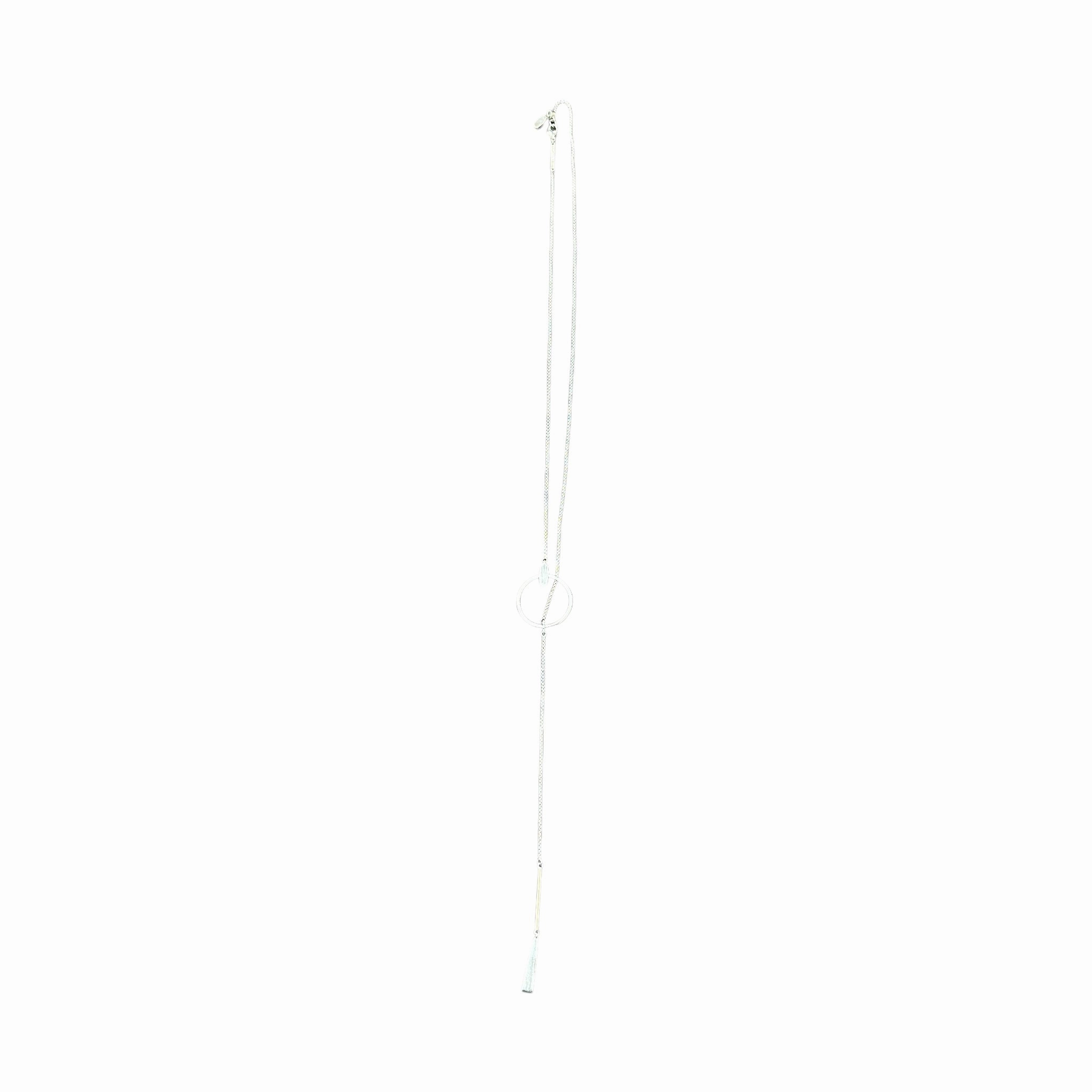 Necklace Lariat & Y-Drop By Kendra Scott In Silver