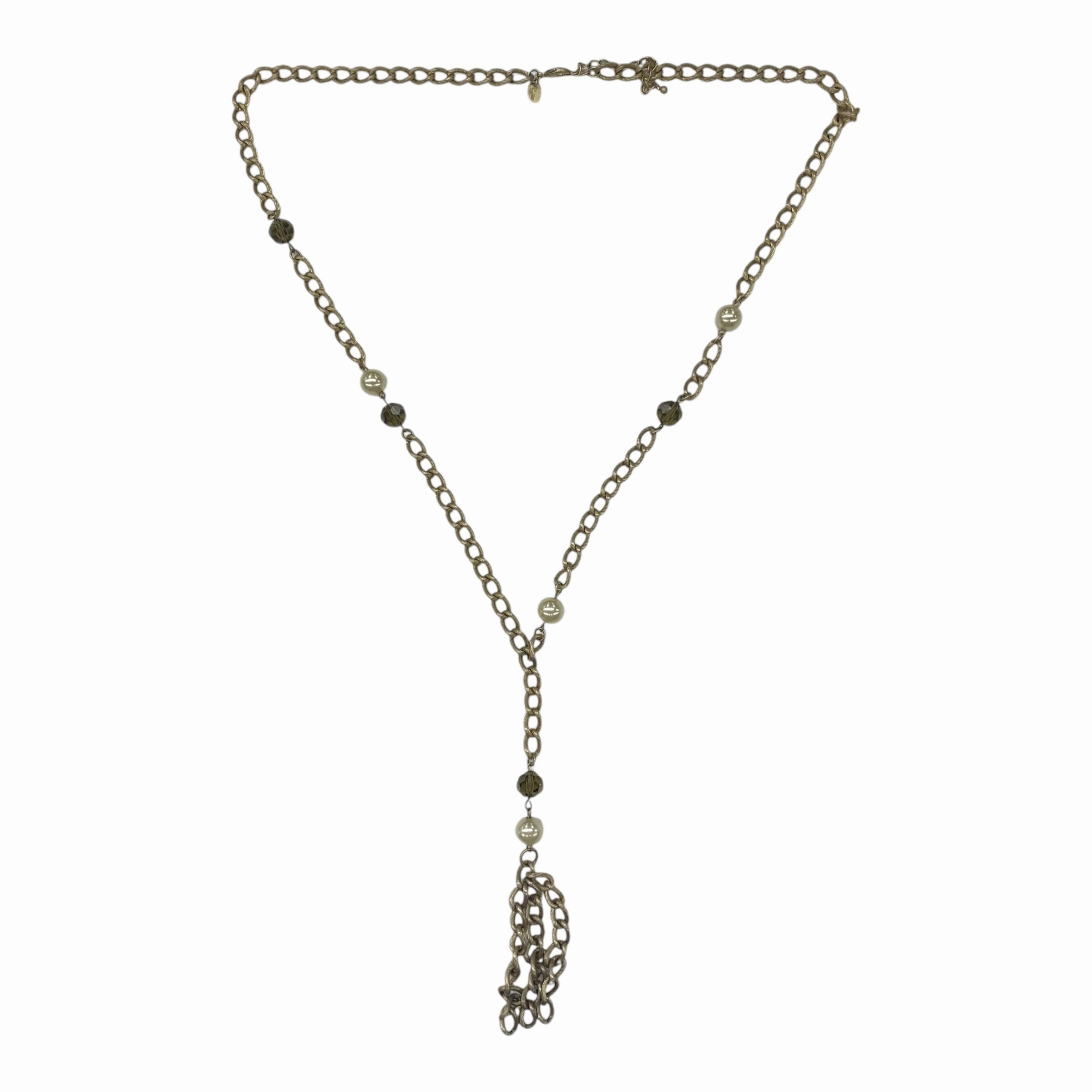 Necklace Lariat & Y-Drop By Lia Sophia In Gold
