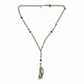 Necklace Lariat & Y-Drop By Lia Sophia In Gold