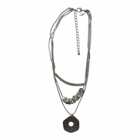 Necklace Layered By Chicos In Silver