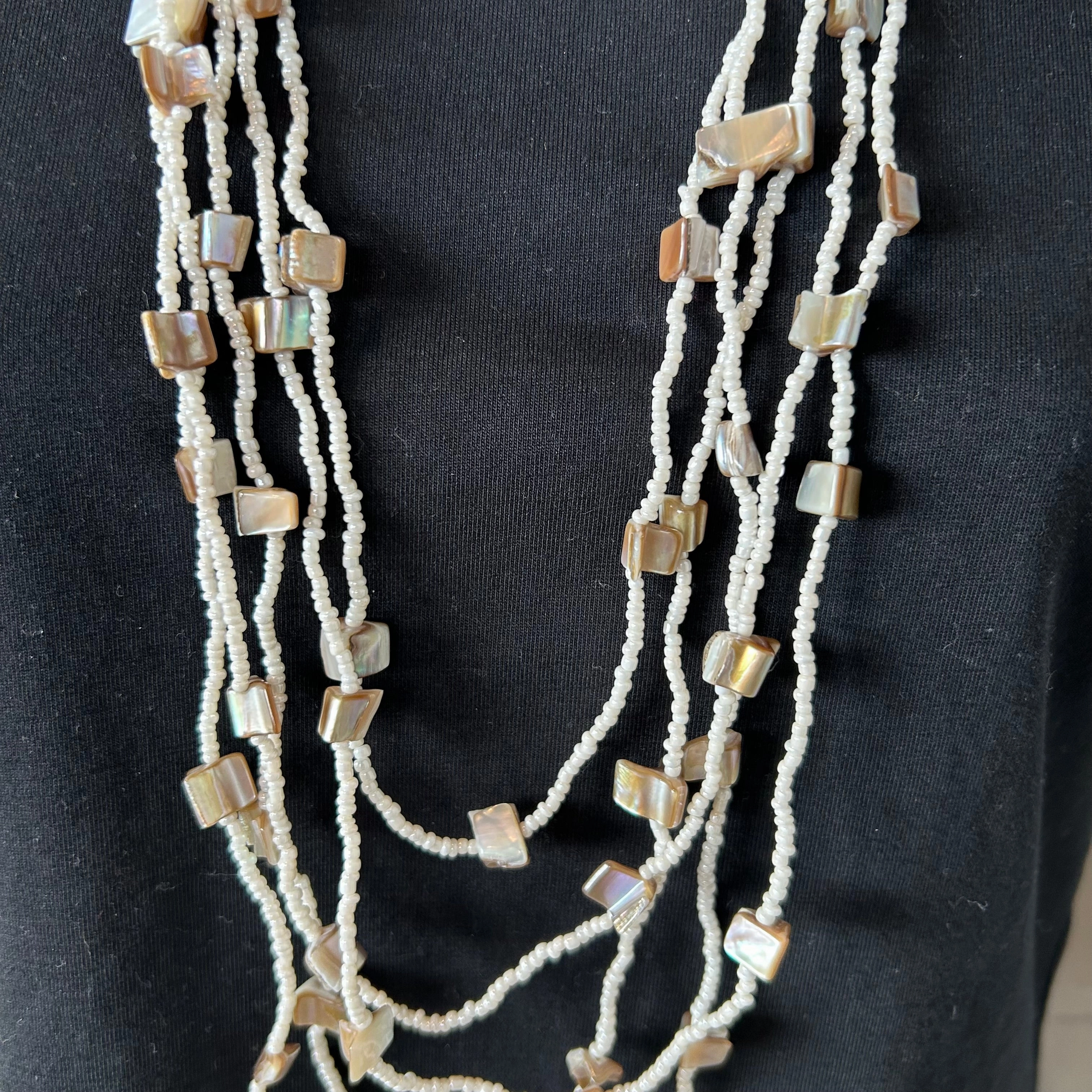 Necklace Layered By Clothes Mentor