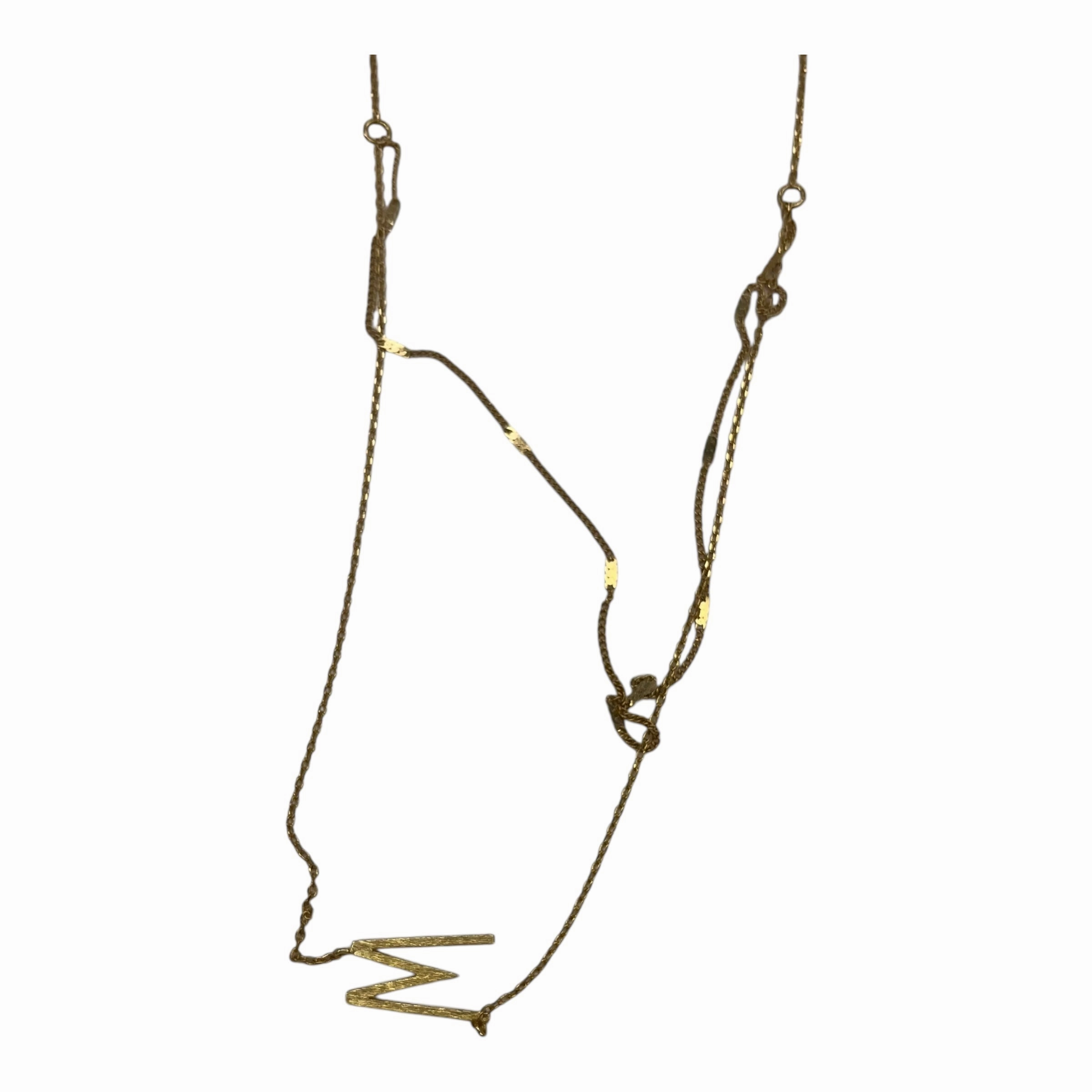 Necklace Layered By Cme In Gold