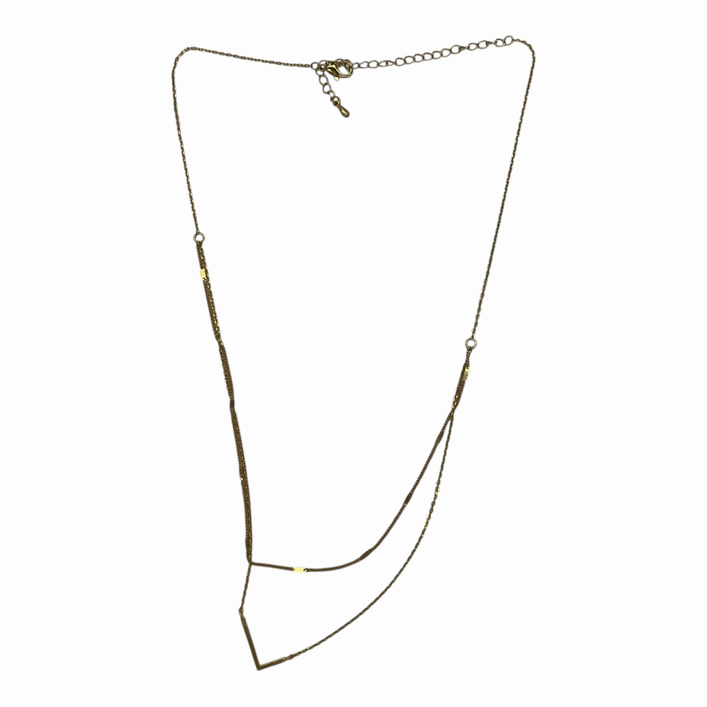 Necklace Layered By Cme In Gold