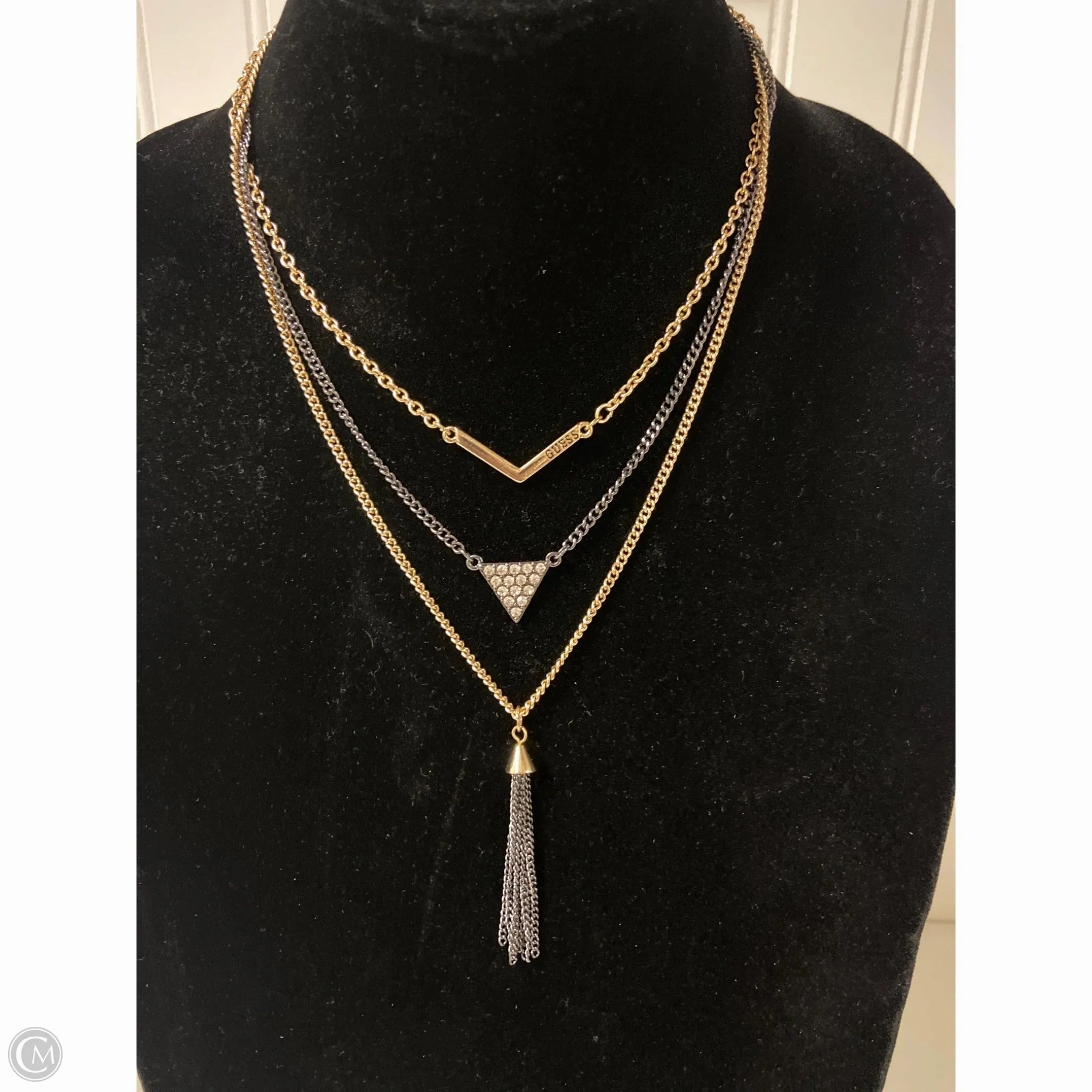 Necklace Layered By Guess, Size: 1