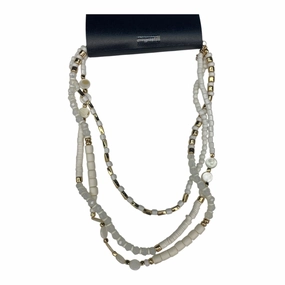Necklace Layered By Ophelia Roe In Cream