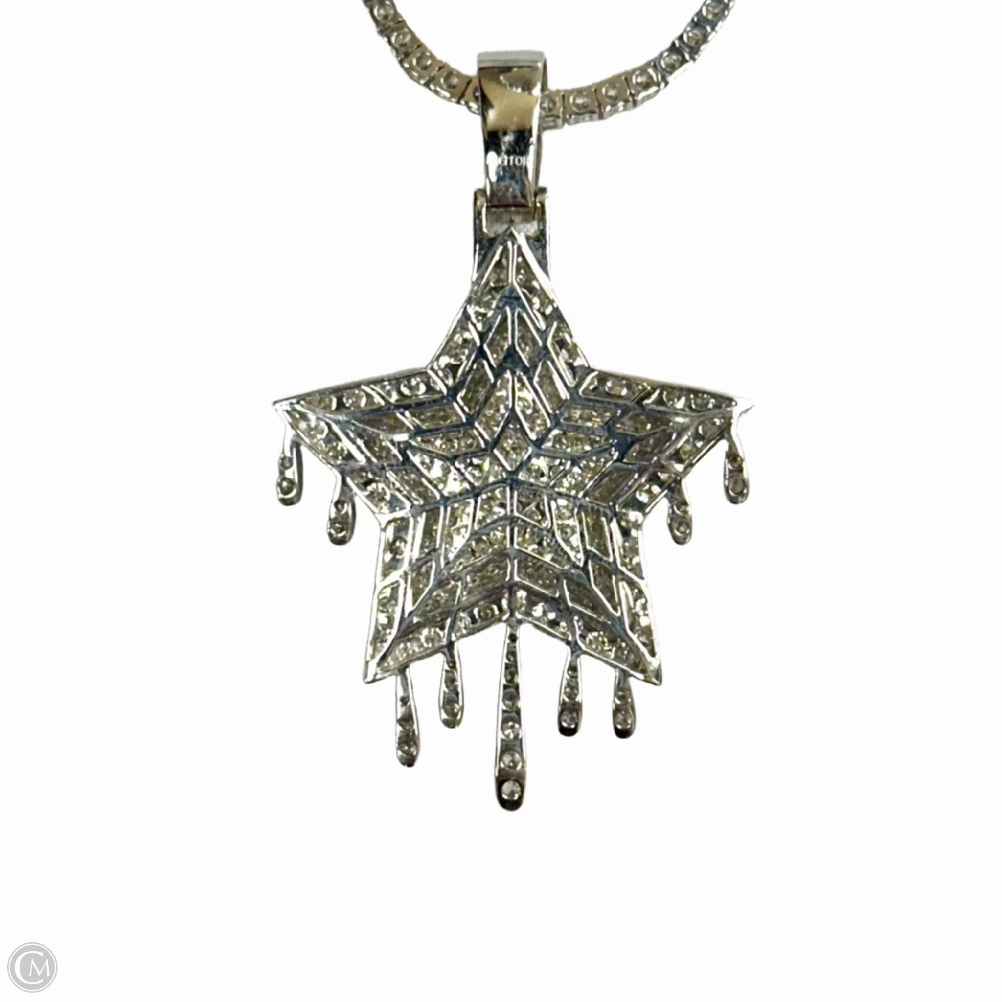 Necklace Luxury Designer in White Gold