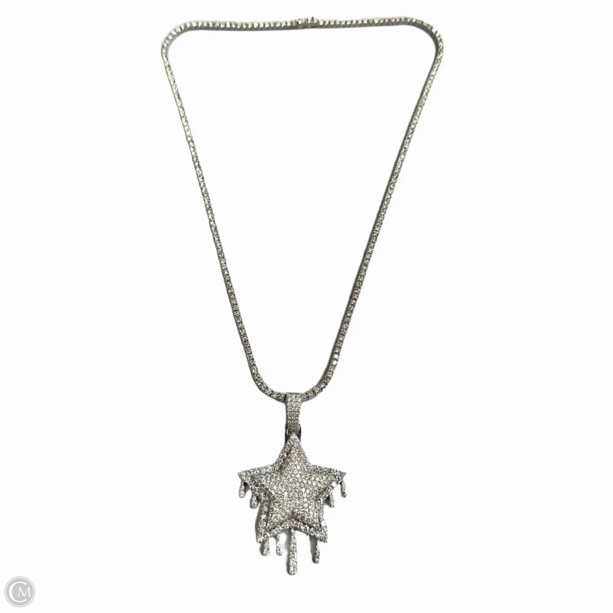 Necklace Luxury Designer in White Gold